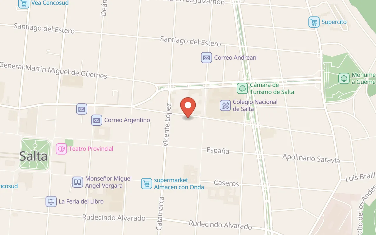 Ankara Suites map