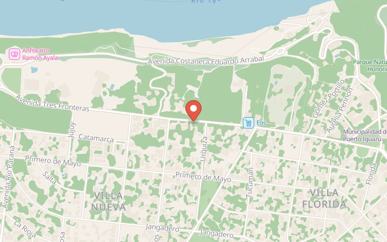 Centro de Eventos y Convenciones del Iguazú map