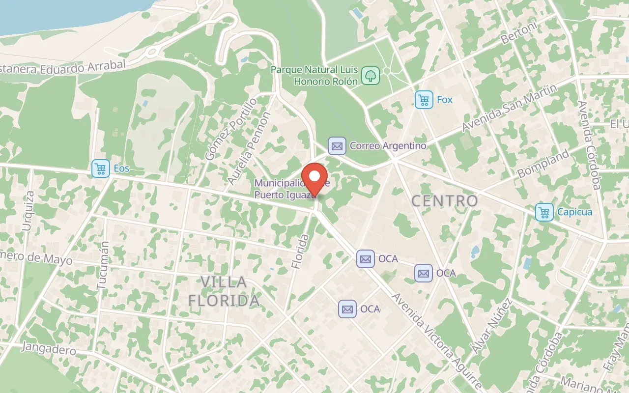 Paseo de la Identidad map