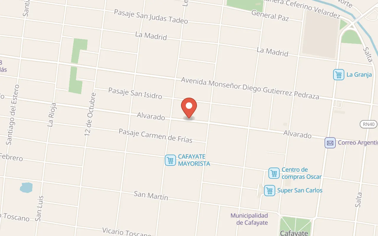 Portal Del Valle map