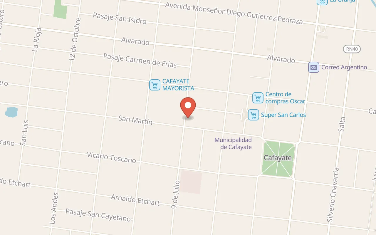 Apart Hotel Ñusta map
