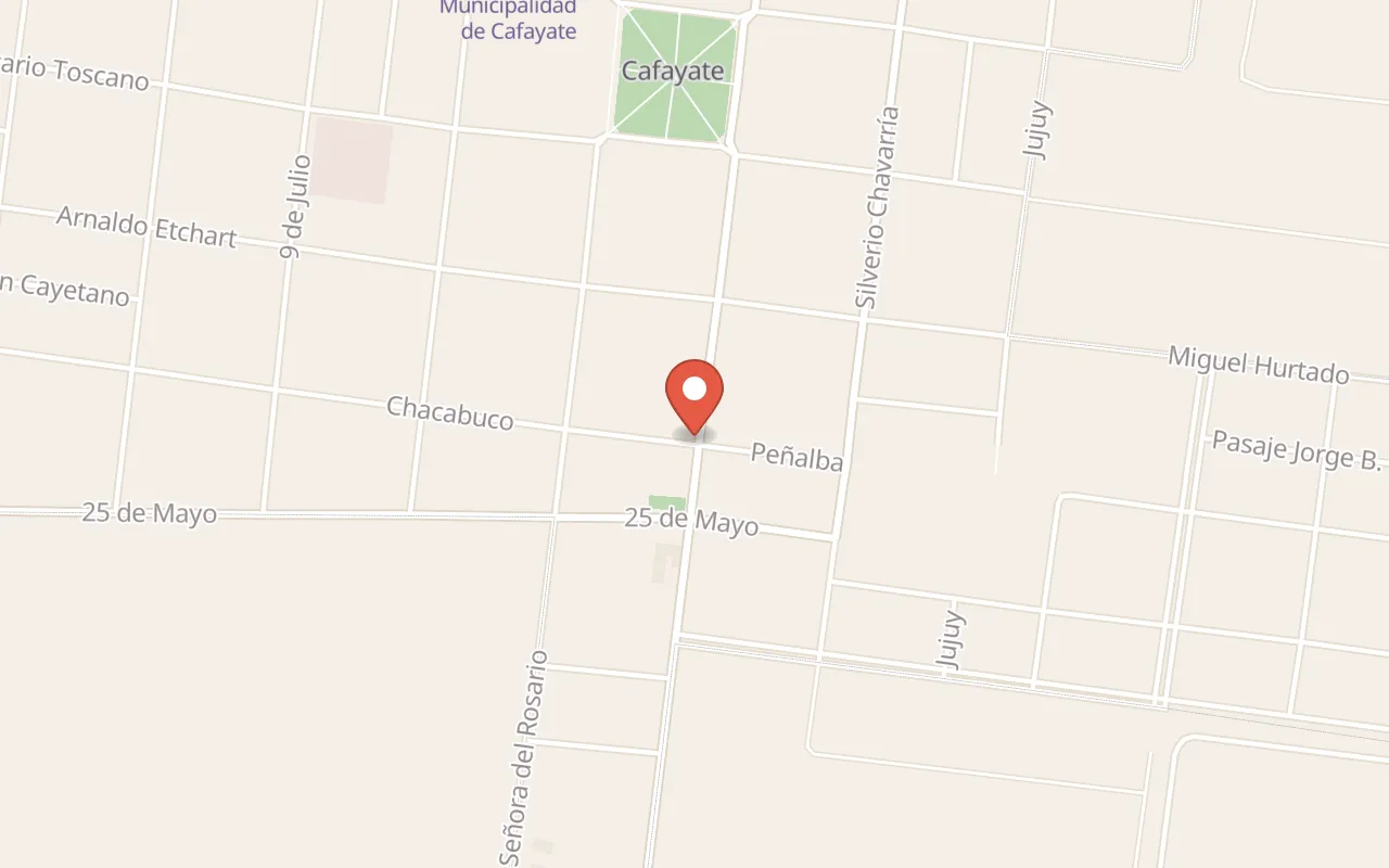 Wine Bar Cafayate map