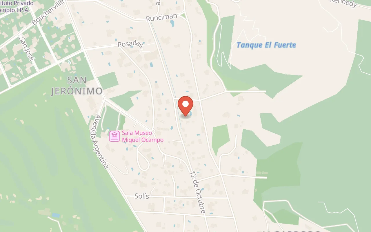 Villa Benitz map