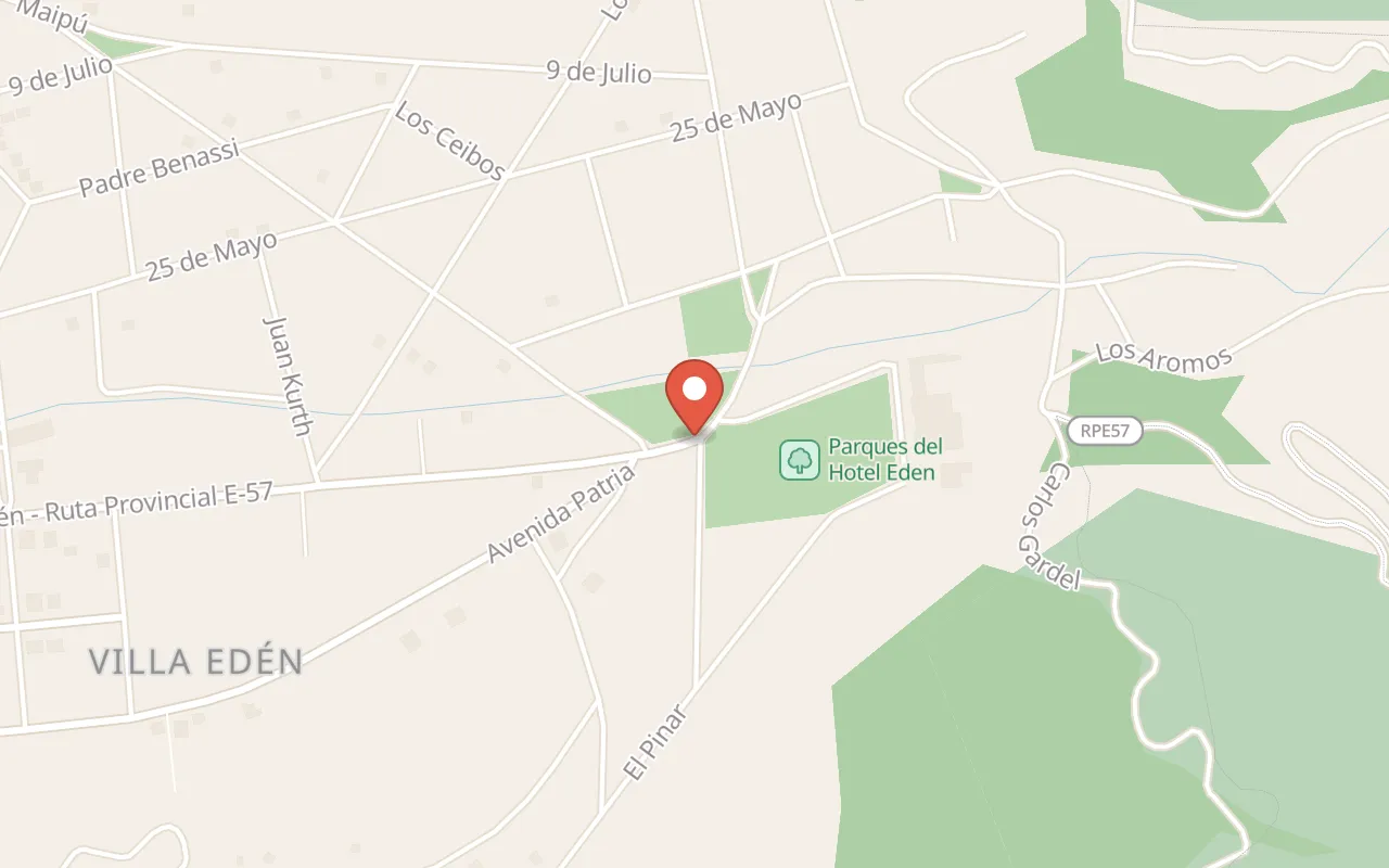 Eden Hotel map