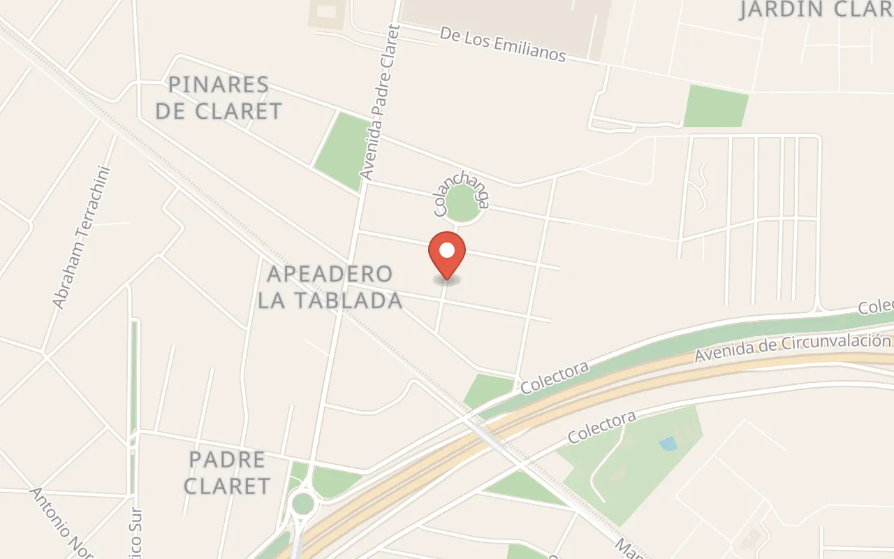 Camino de las Altas Cumbres map