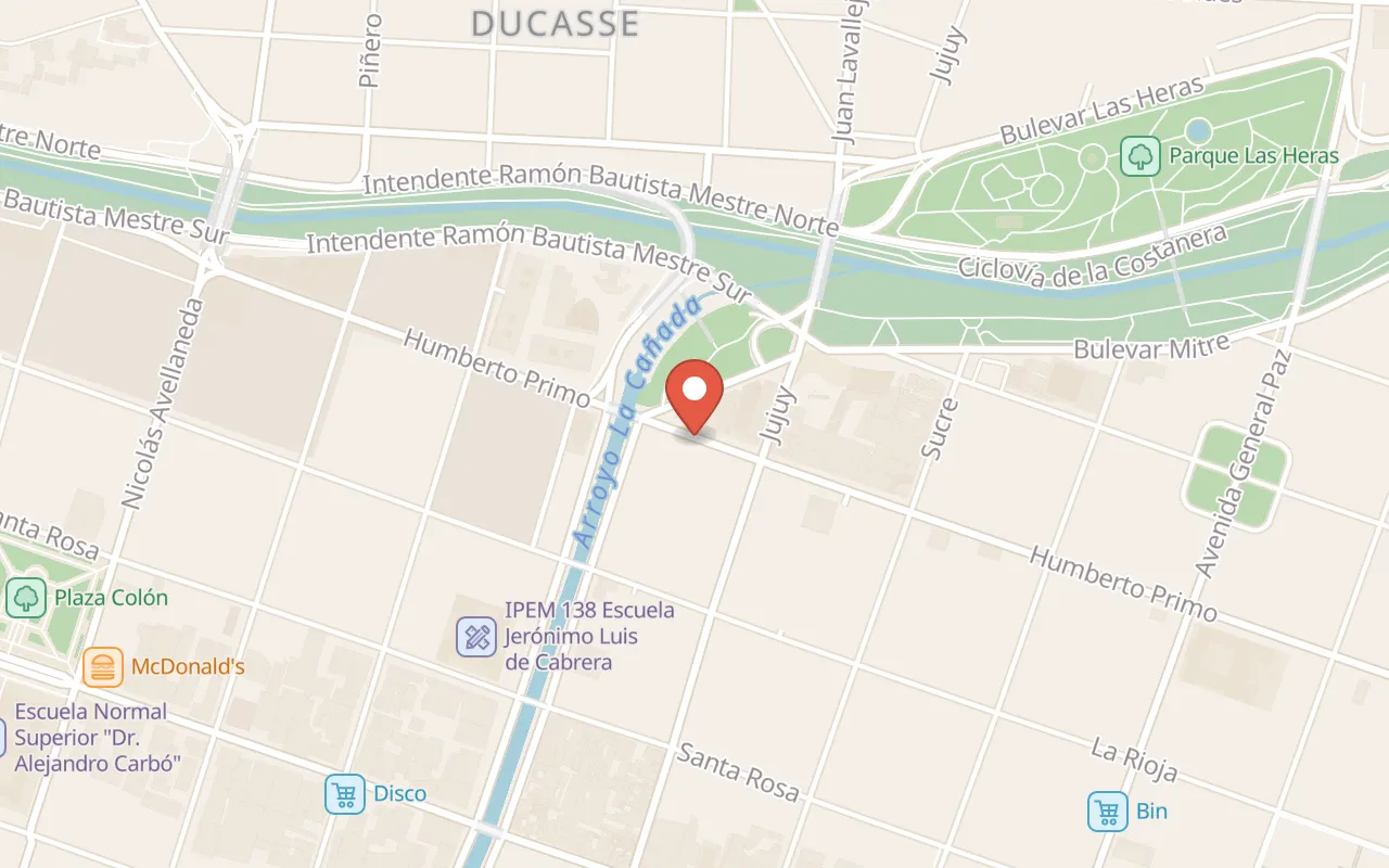 Morada Hostel map
