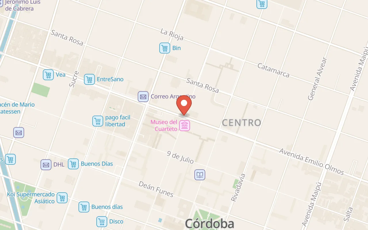 Cripta Jesuítica map