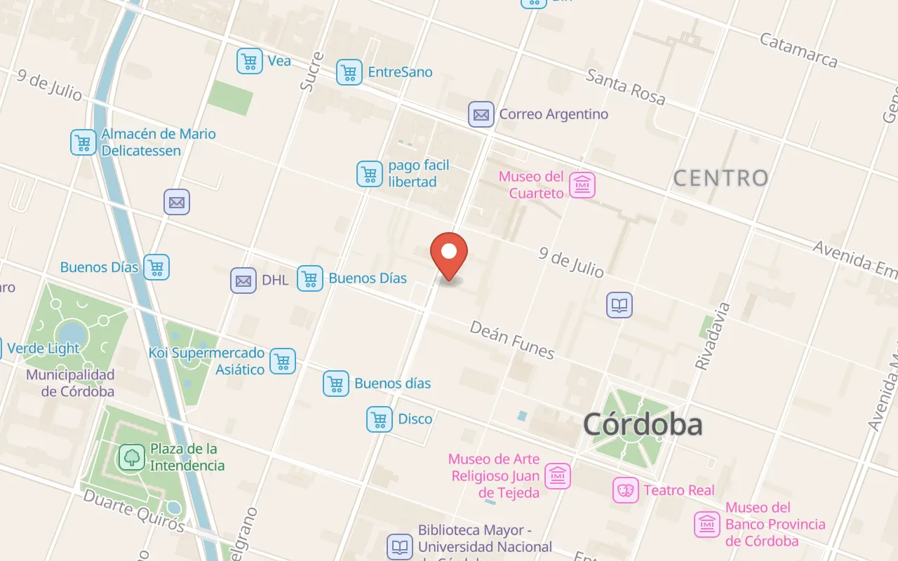 Museo Genaro Perez map