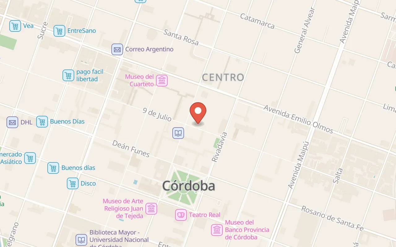 Basilica De La Merced map