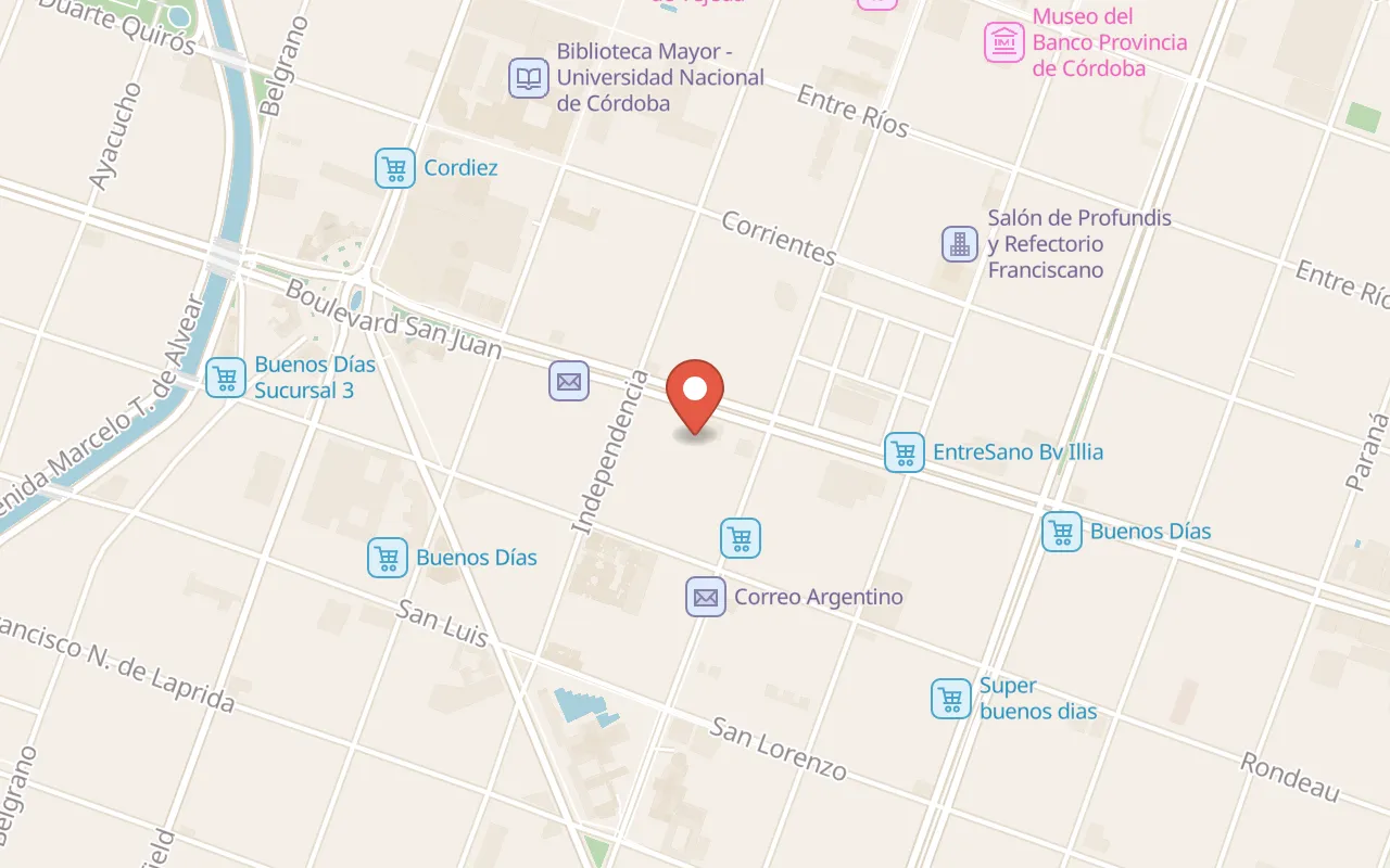 At Suites map