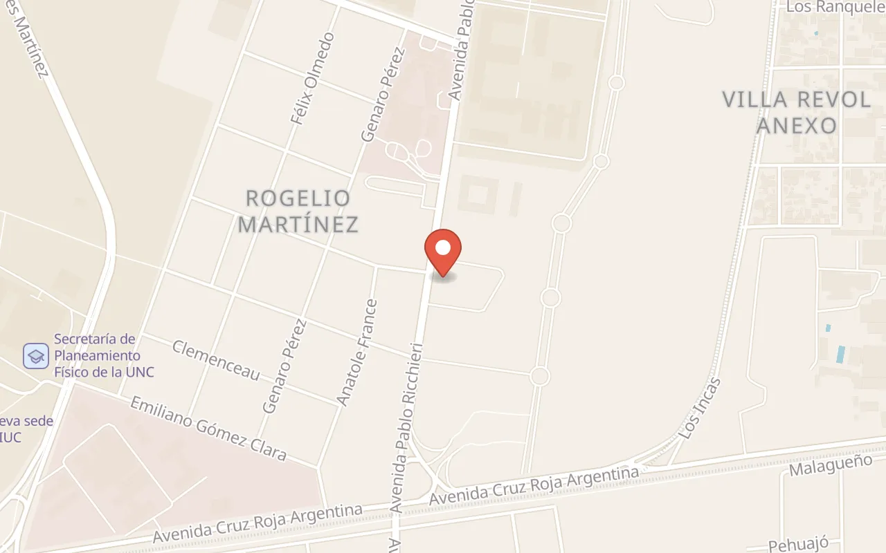 La Emilia Parrilla map