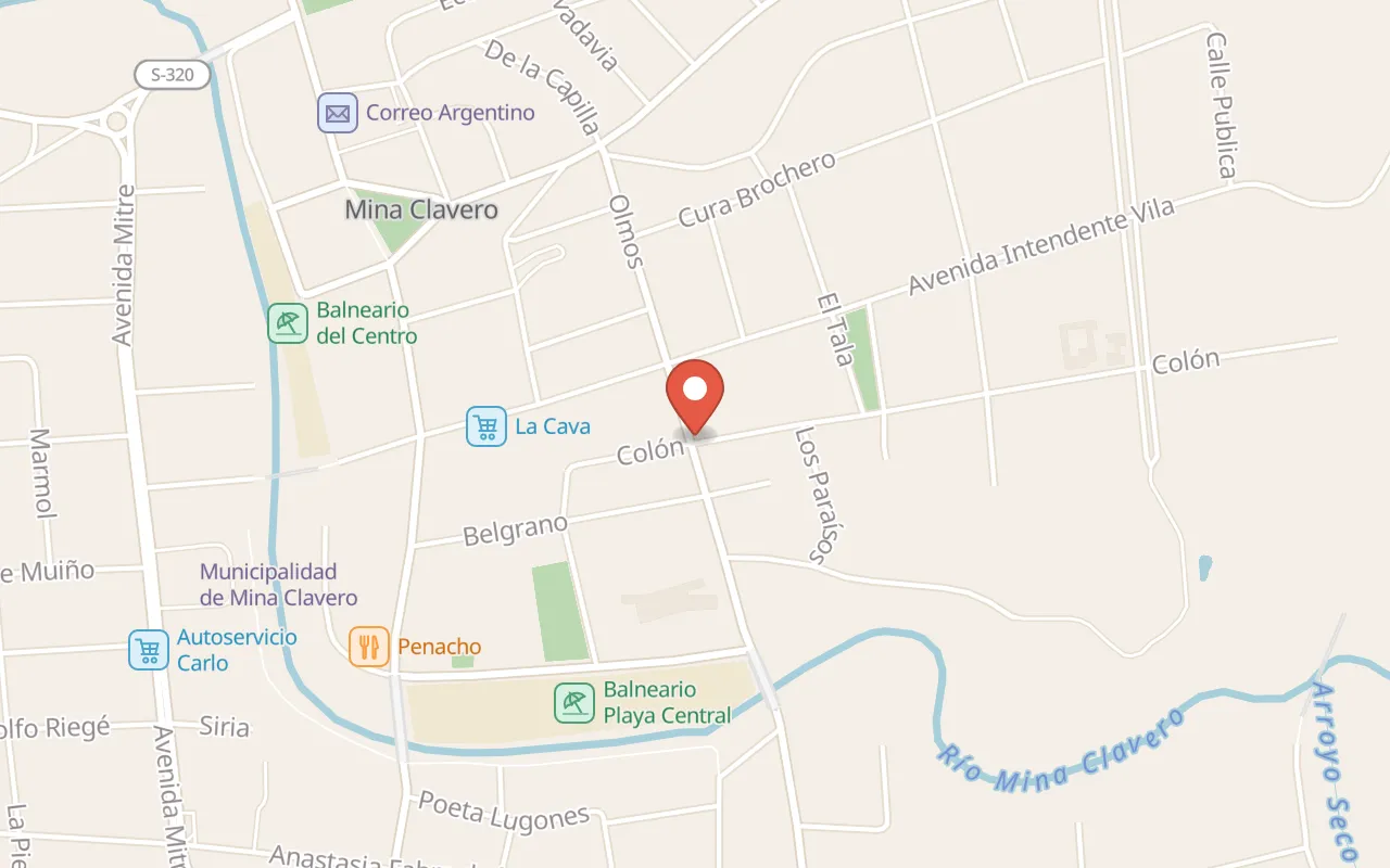 Punto G Bodegón Serrano map