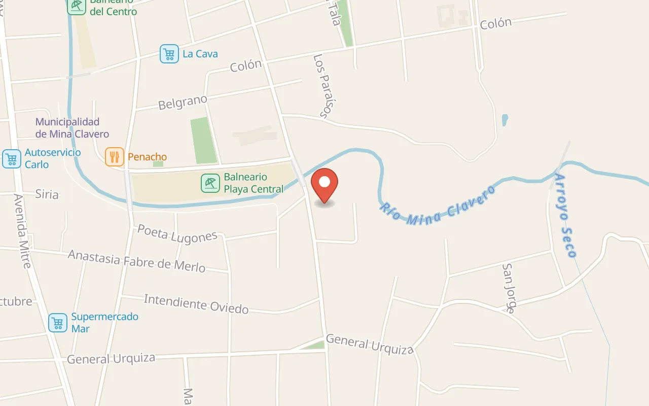 Costa Serrana Apart Hotel map