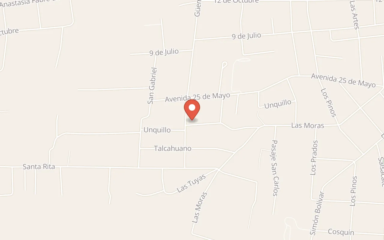 Las Catalpas, Mina Clavero map
