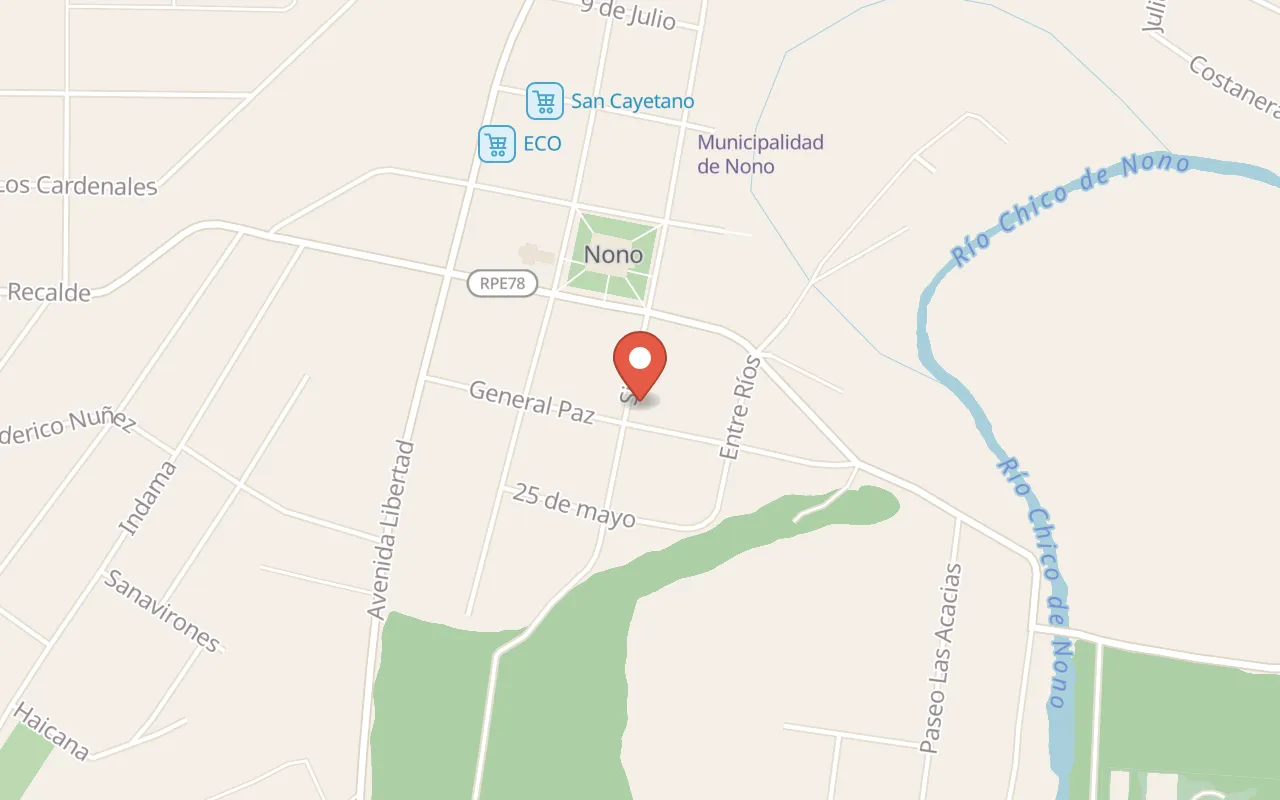 Lo De Chabela map