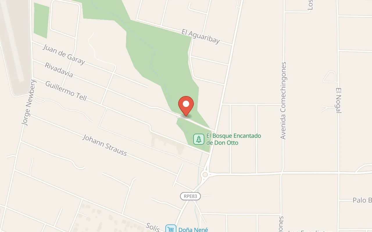 Posada Del Sauce map