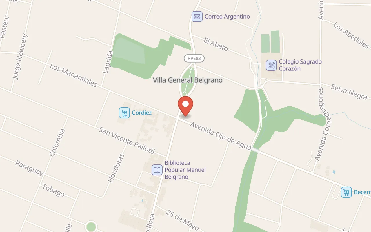 Cerro de la Virgen map