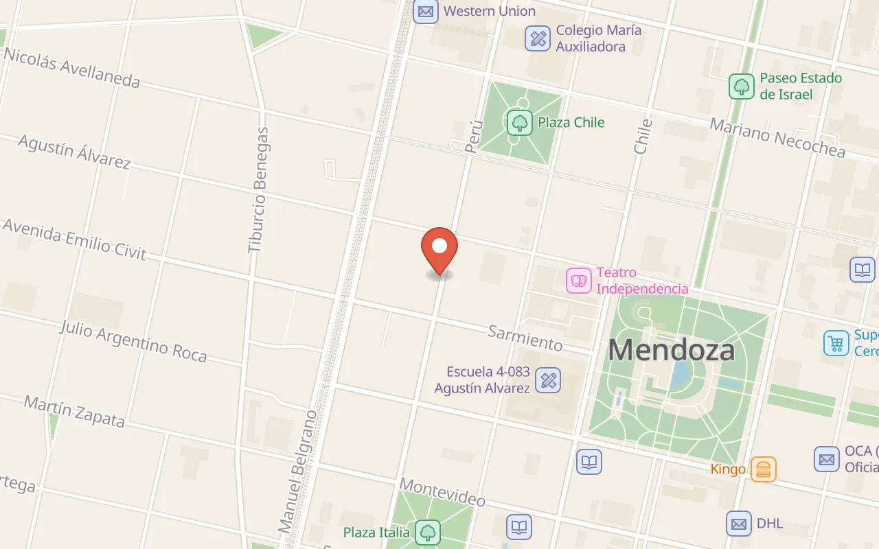 Centauro Restaurante map