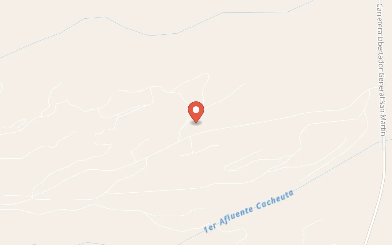 Cabañas Zorro Gris map