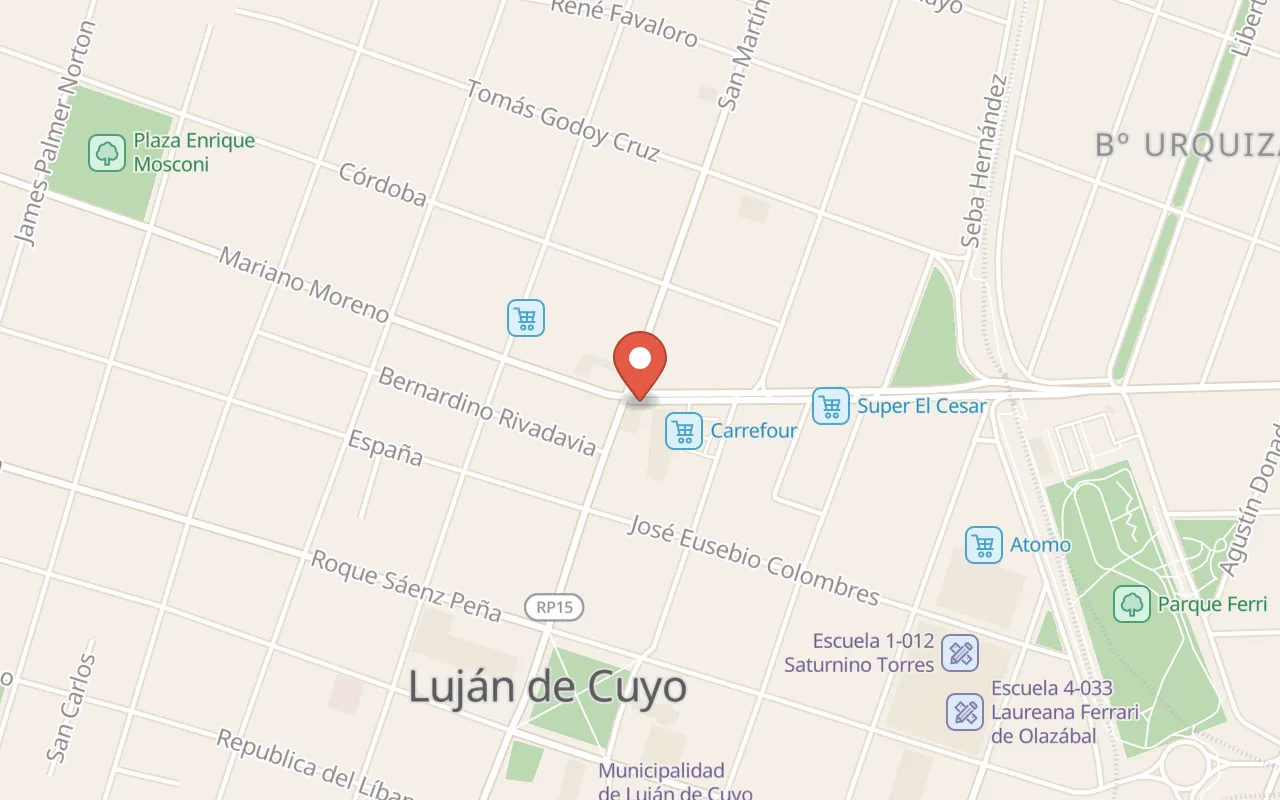 Bodega Chakana map