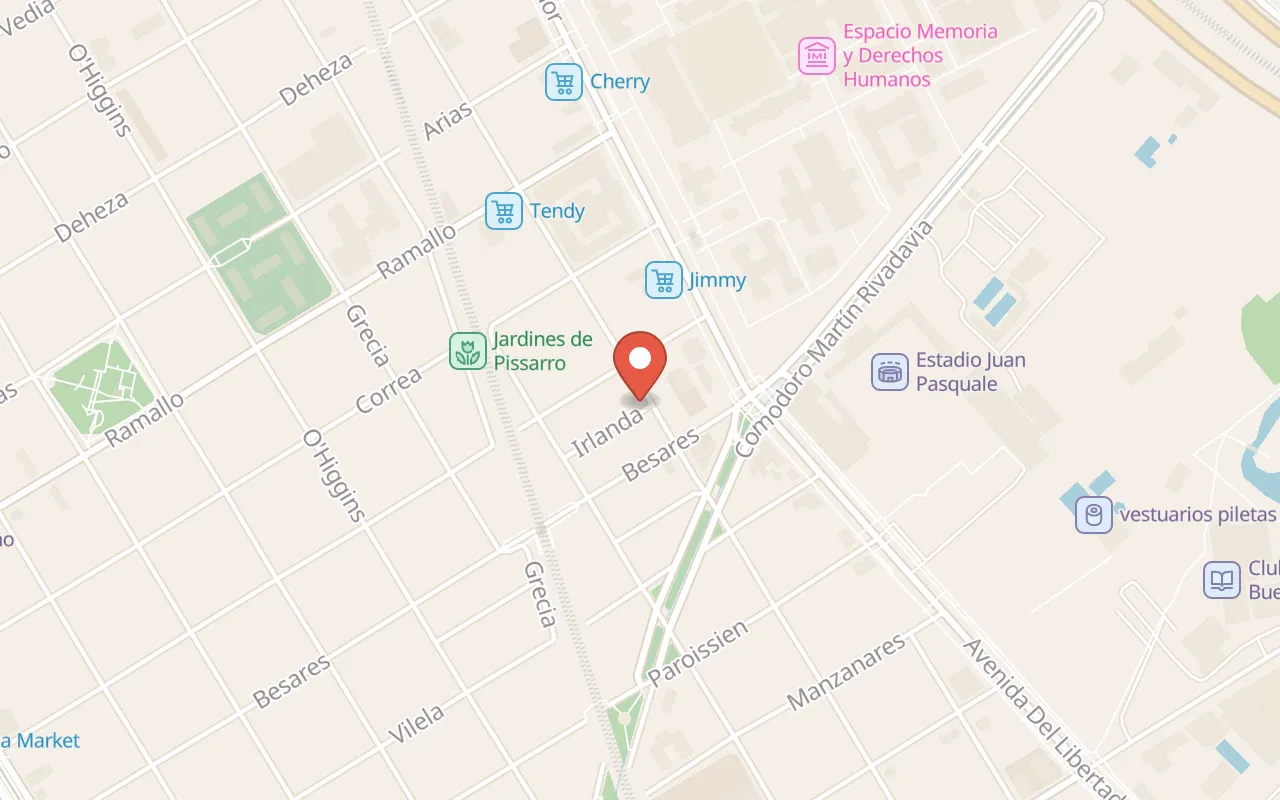 Oporto Almacén map