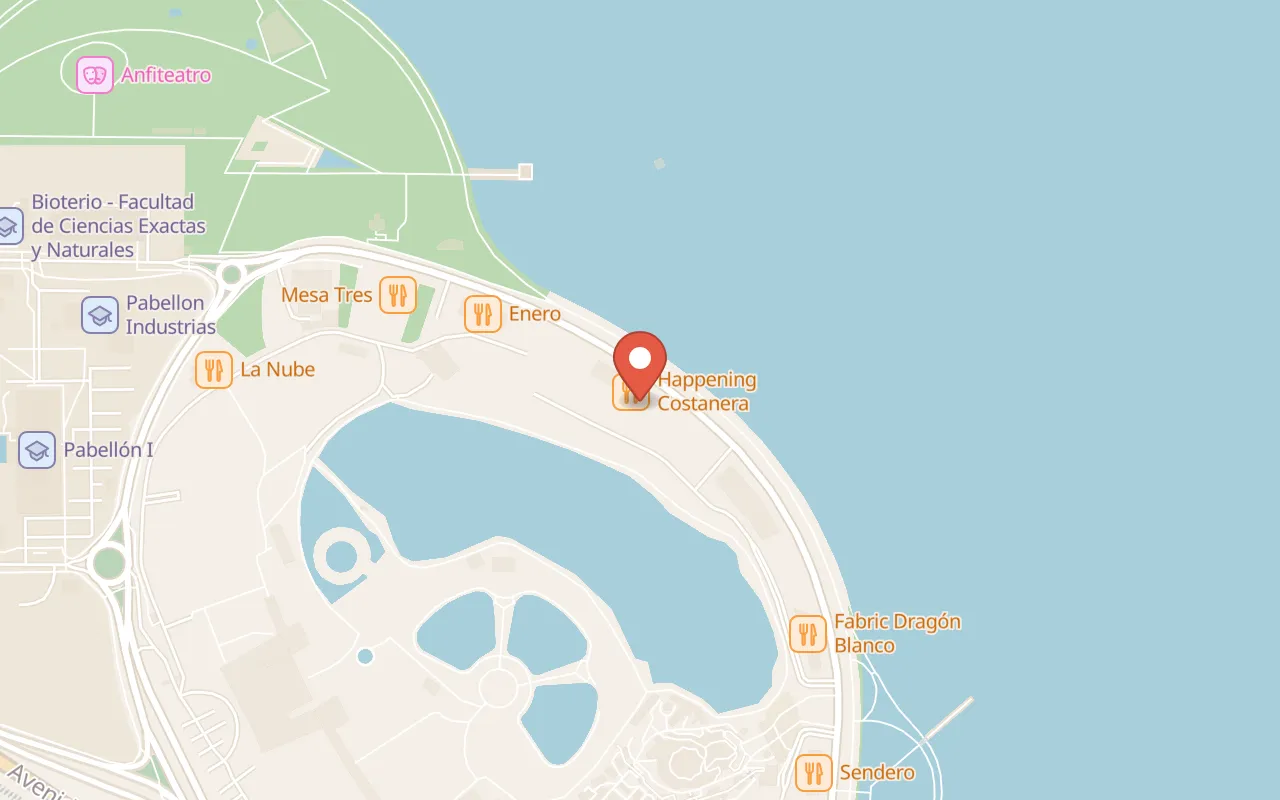 Parrilla Happening map