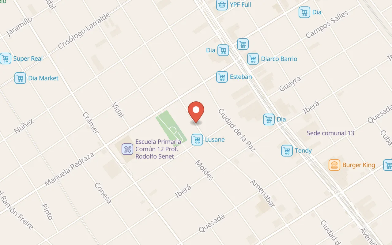 Experiencia Monumental en el Estadio River Plate map