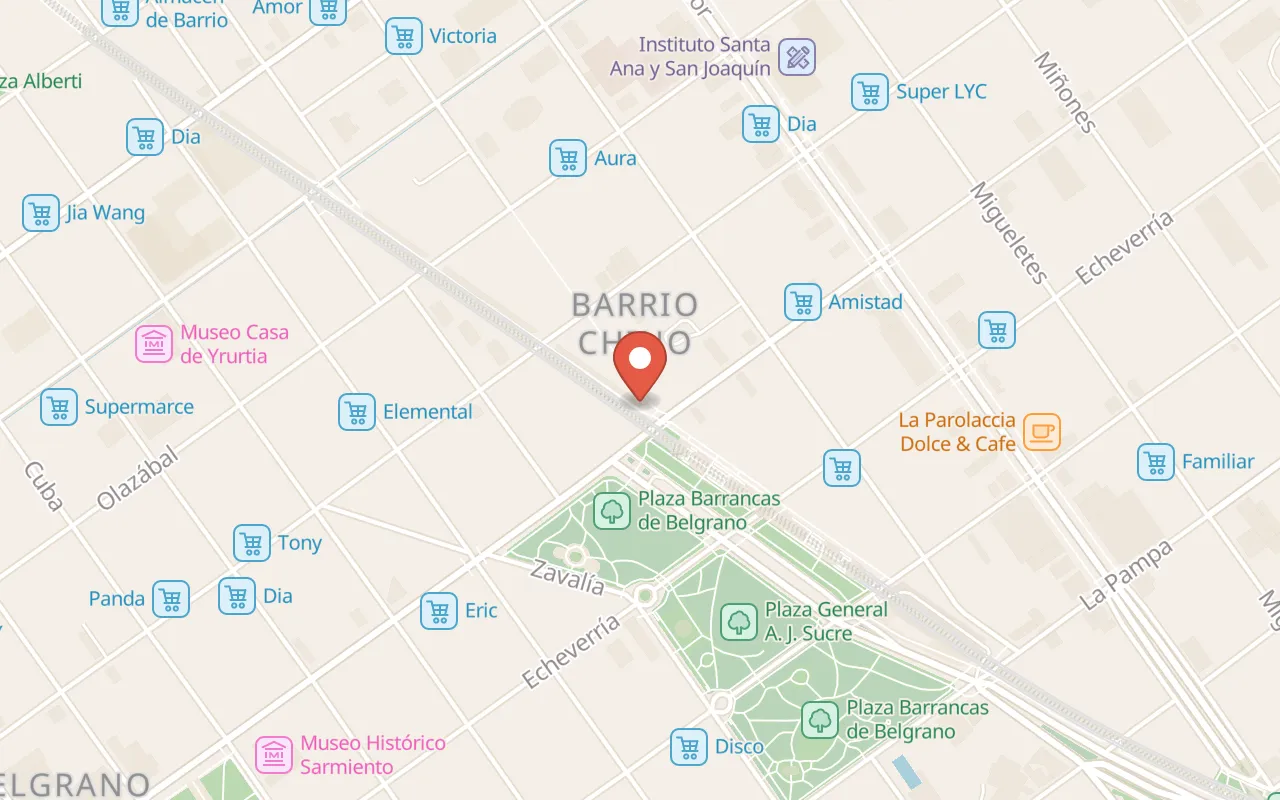Museo De Arte Espanola Enrique Larreta map