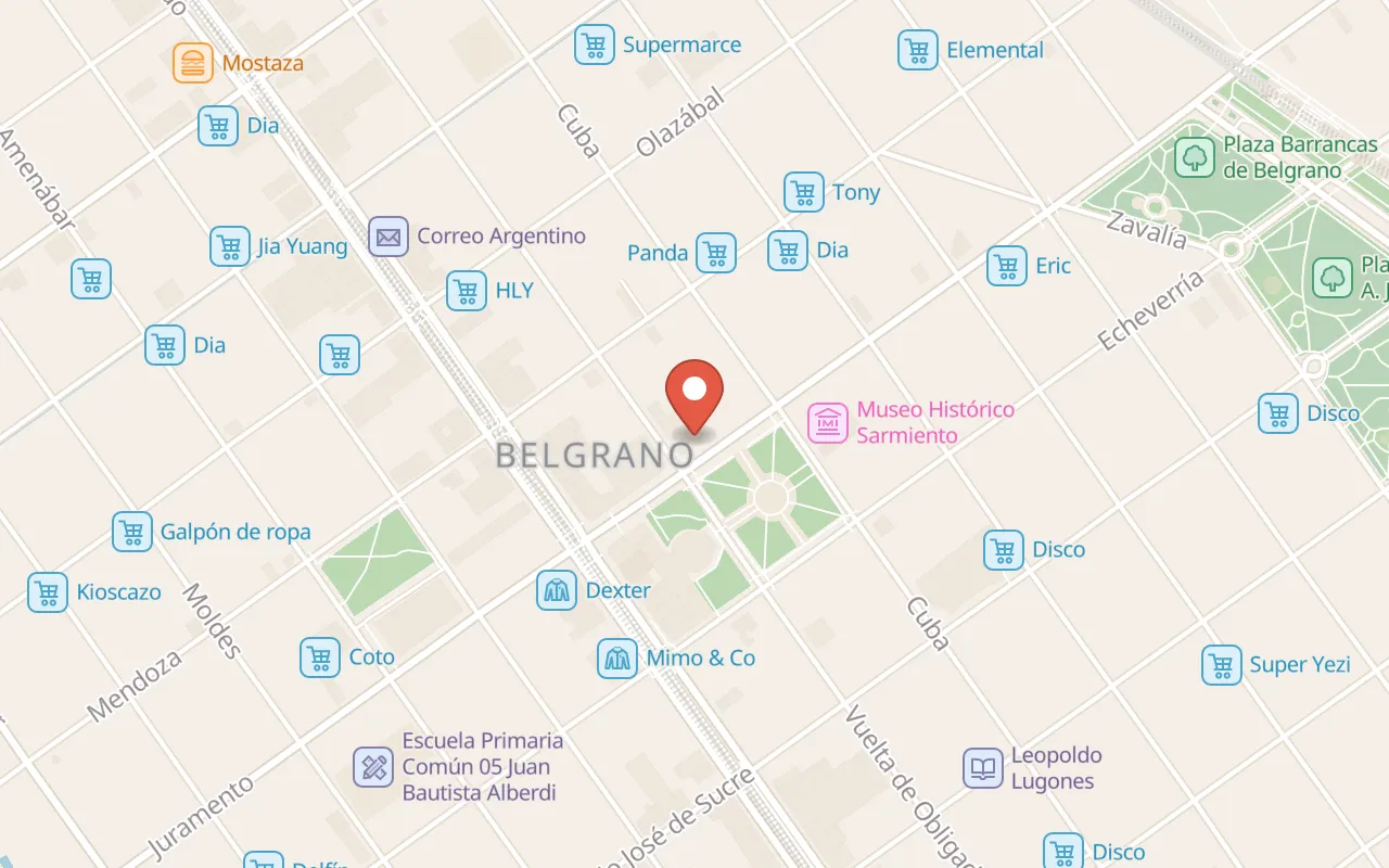 Museo de Arte Español Enrique Larreta map
