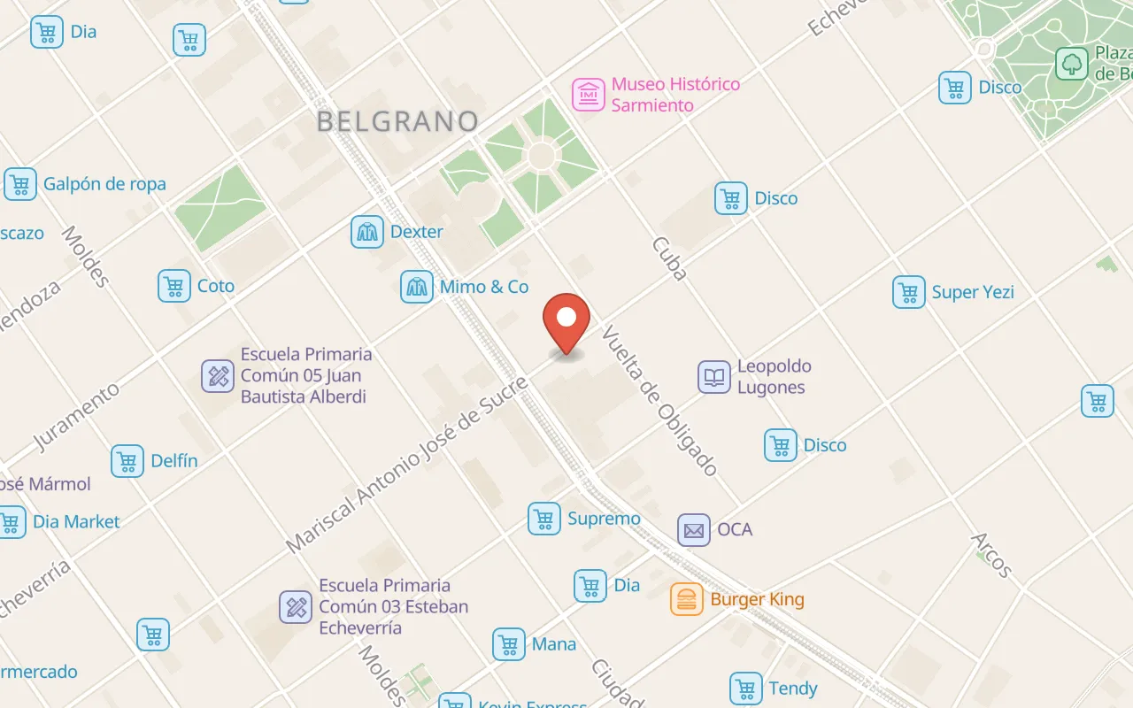 Mater Turismo Sustentable map