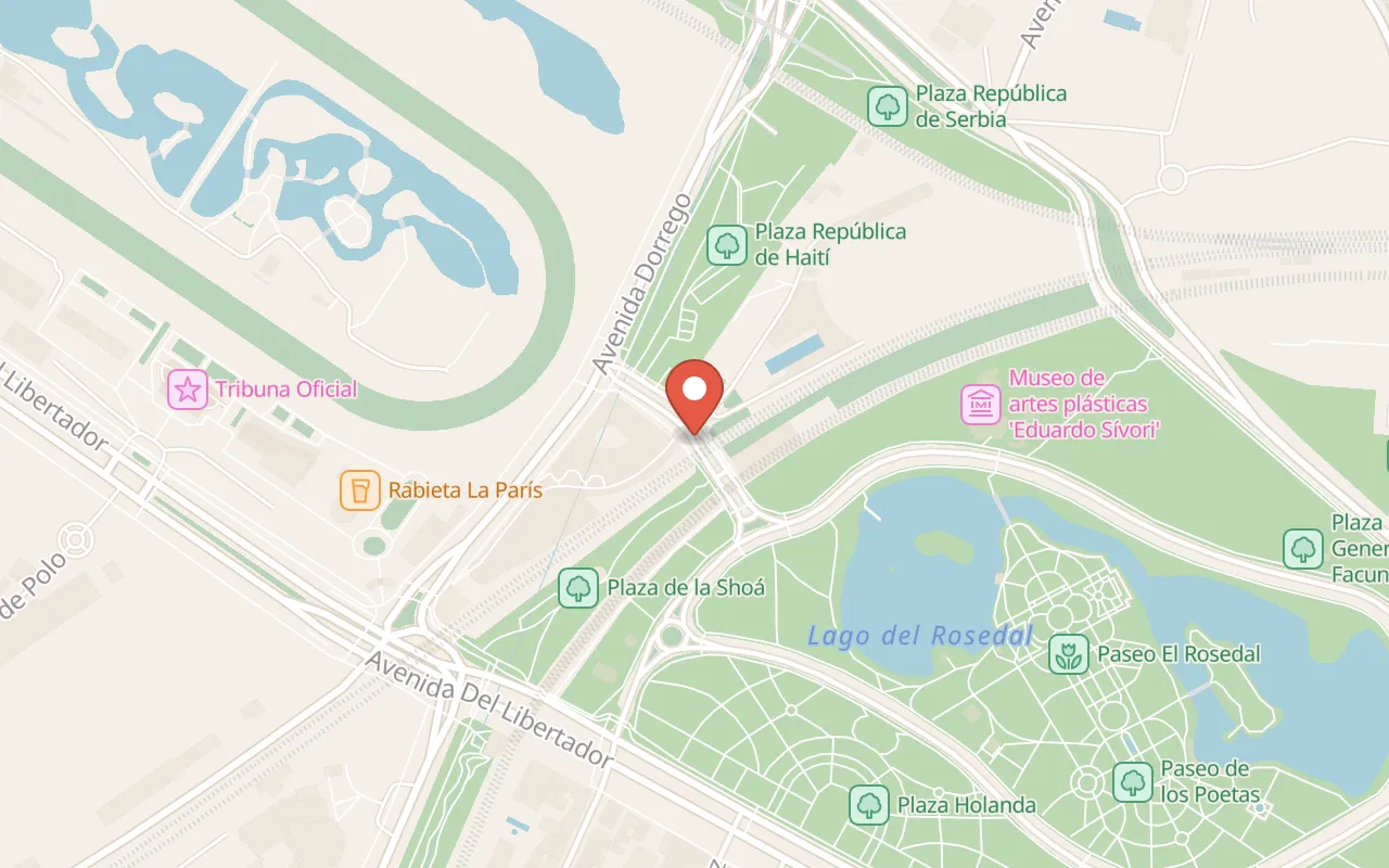 GEBA Club de Gimnasia y Esgrima de Buenos Aires map