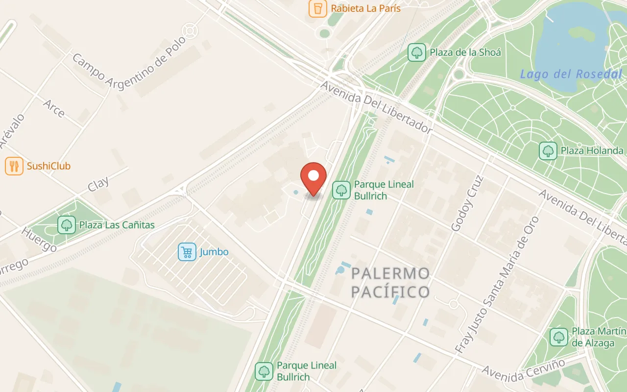 Centro Cultural Islámico Rey Fahd map