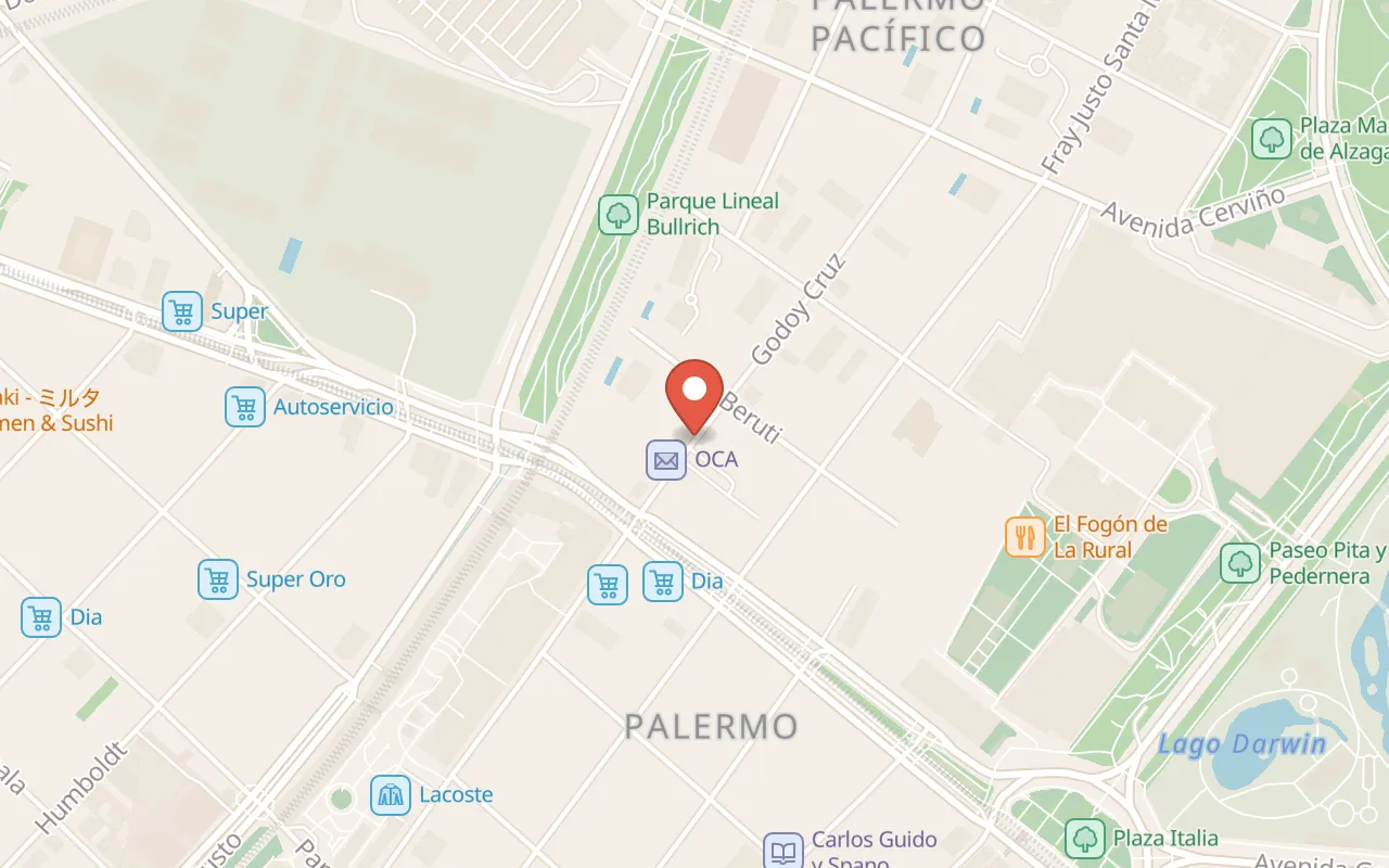 Hotel Paname map