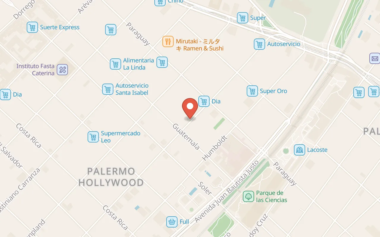 Cantina Palermo map