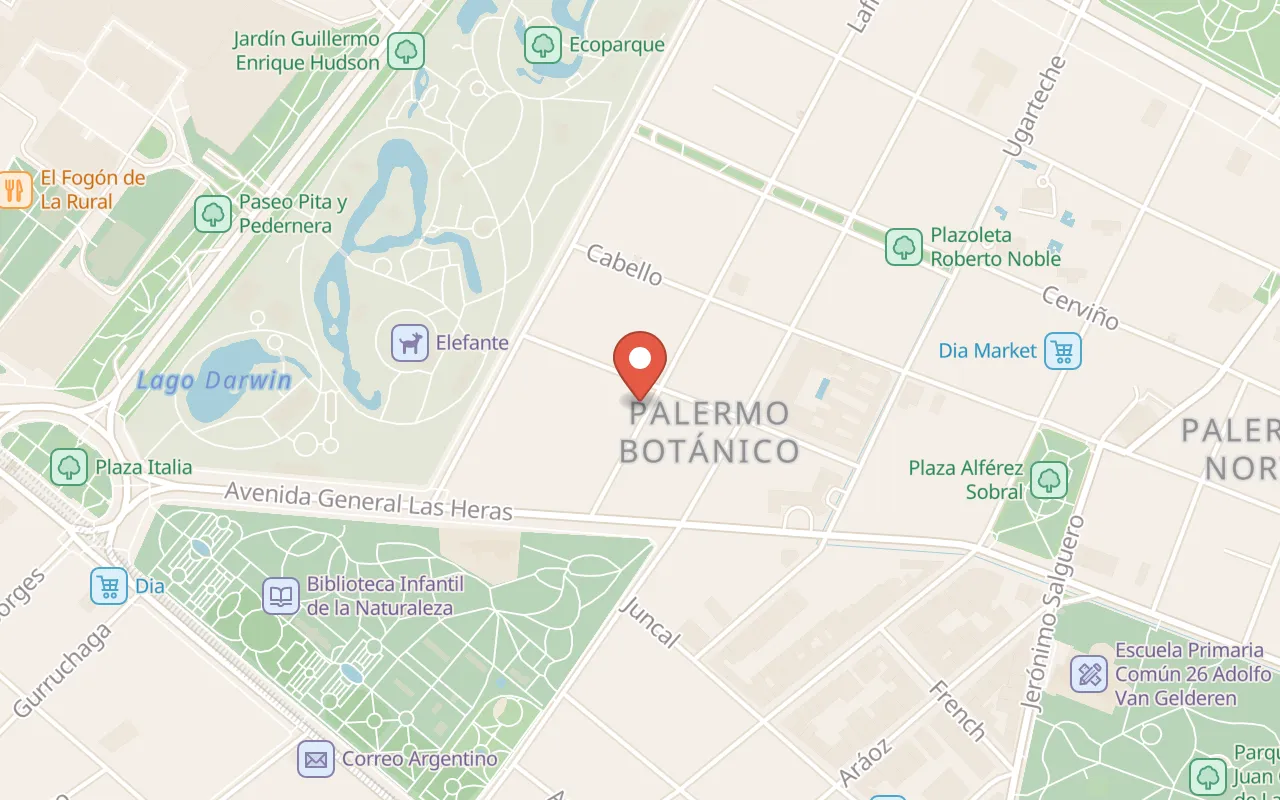 Museo Evita map