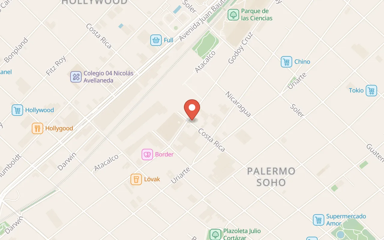 Abode Buenos Aires map