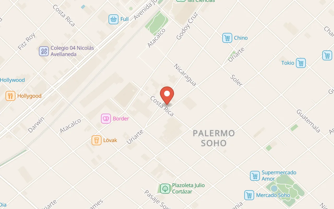 Brukbar Buenos Aires map