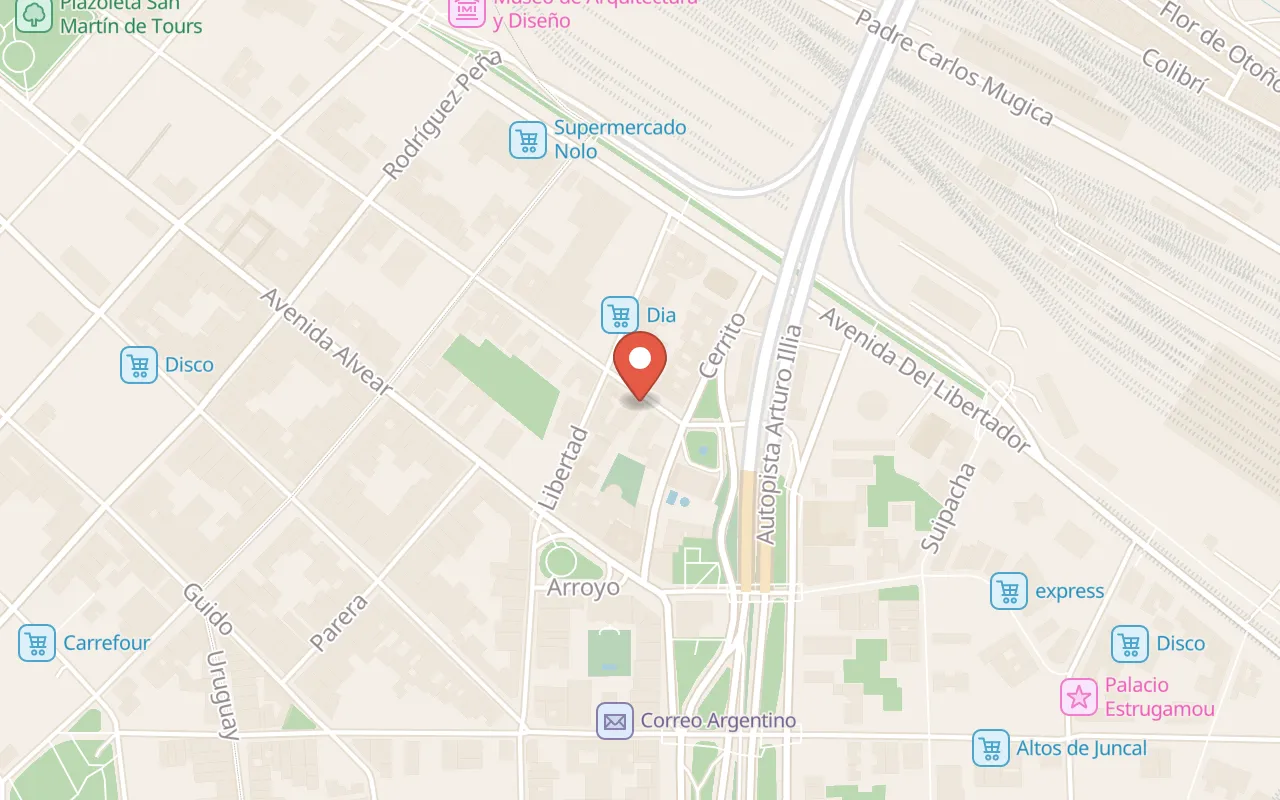 Buenos Aires Tour Guide map