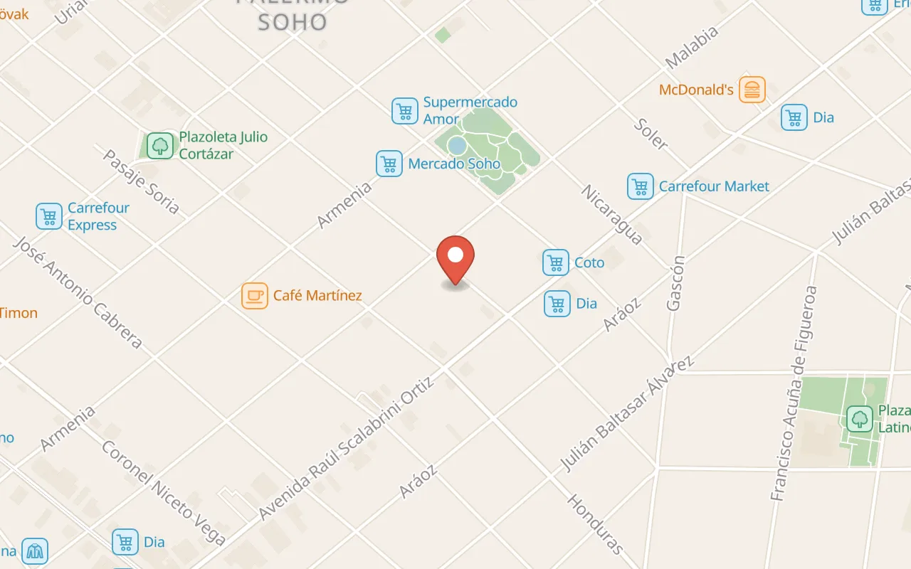 AsadoAdventure in Palermo Viejo map