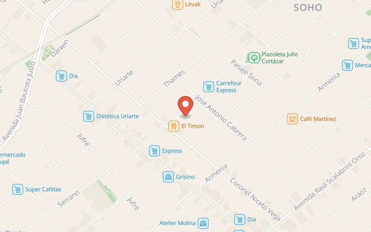 La Ferneteria map