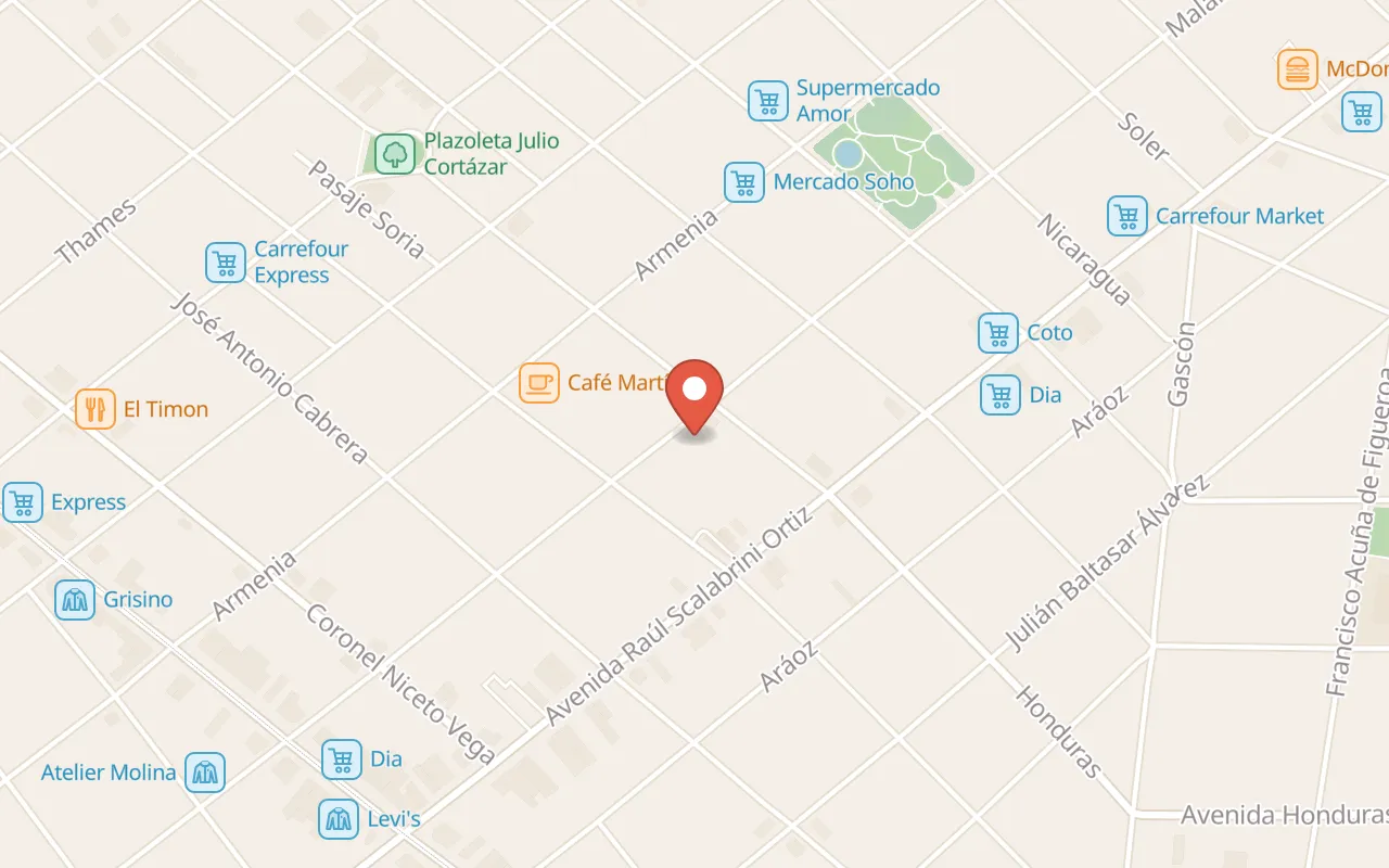 Eretz Cantina Israeli map
