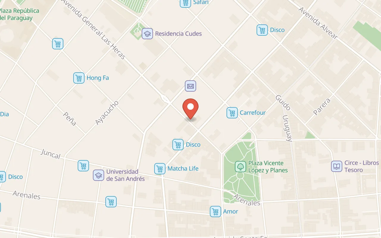 Recoleta Grand Buenos Aires A Tribute Portfolio Hotel map