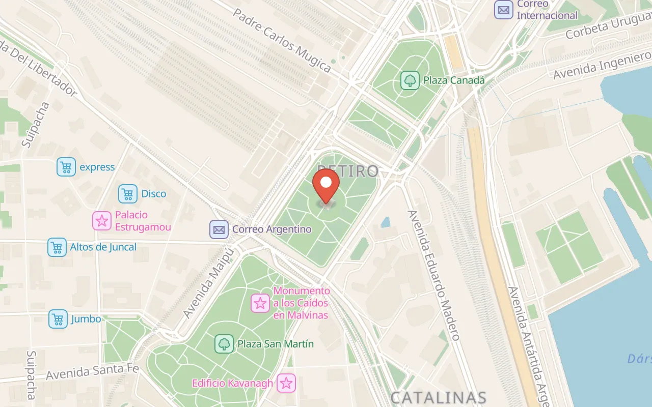 Torre Monumental map