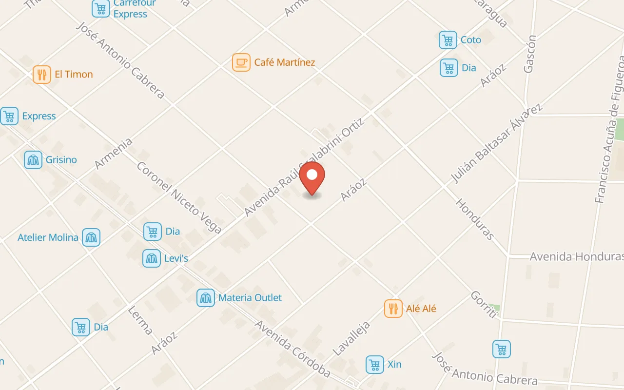 Milonga Parakultural map