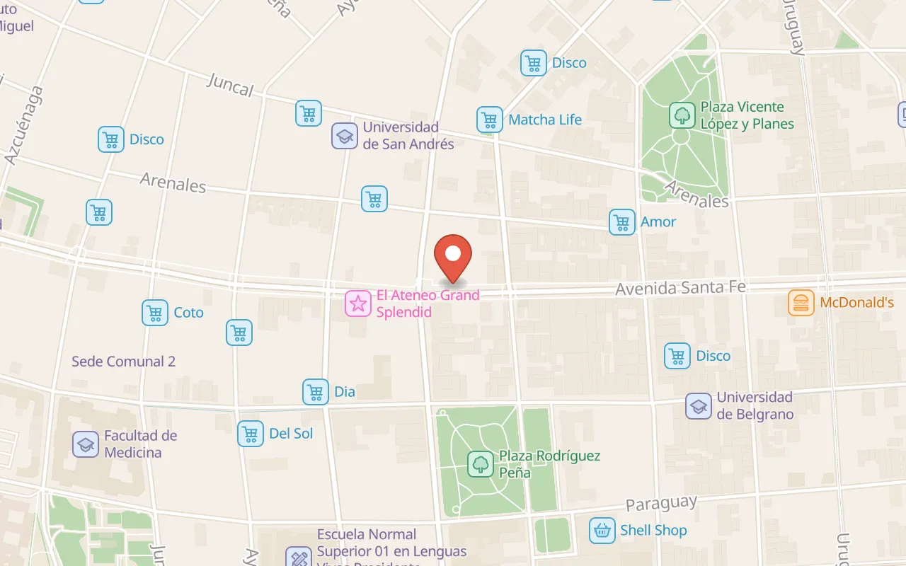 Aires Criollos map