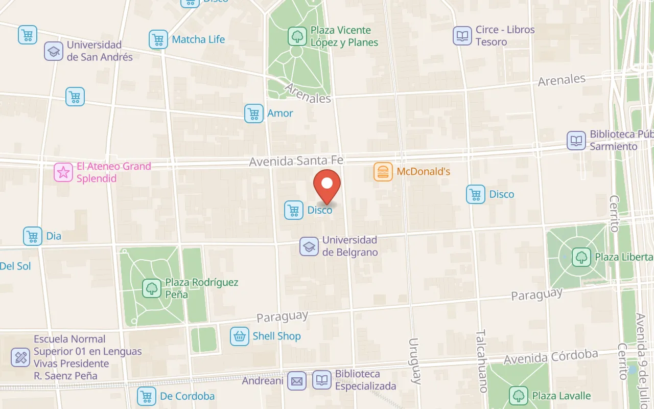 Milión map