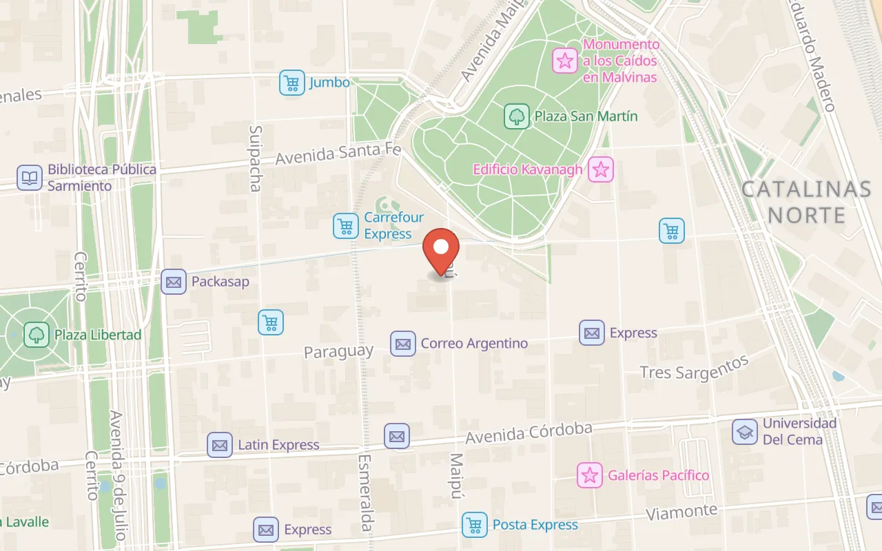 Centro Cultural Coreano map