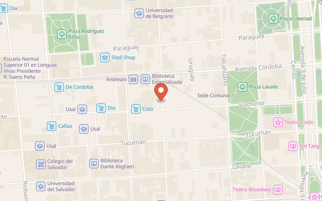 Mayflower Suites map
