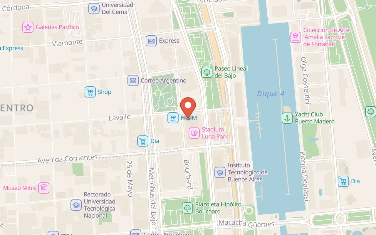 Luna Park map