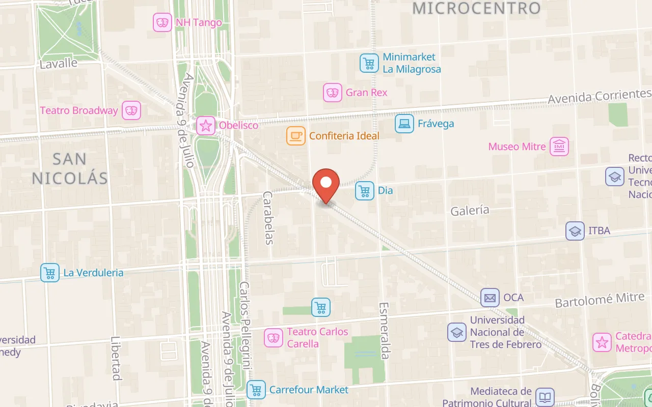 Hr Luxor Buenos Aires map